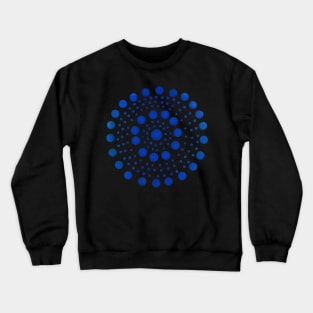 Royal dots Crewneck Sweatshirt